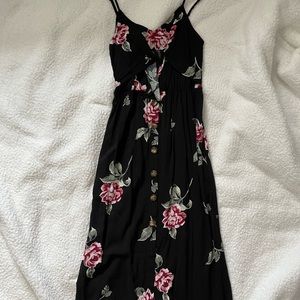 Floral midi dress